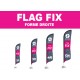 FLAG FIX FORME DROITE