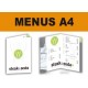 MENU A4