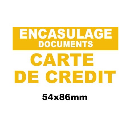 DOC  ENCAPSULÉES CARTE DE CREDIT